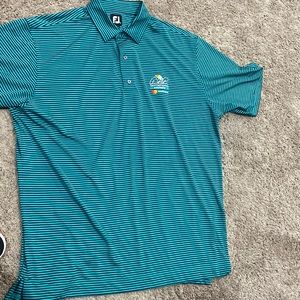 Footjoy polo.  Arnold Palmer Invitational logo.